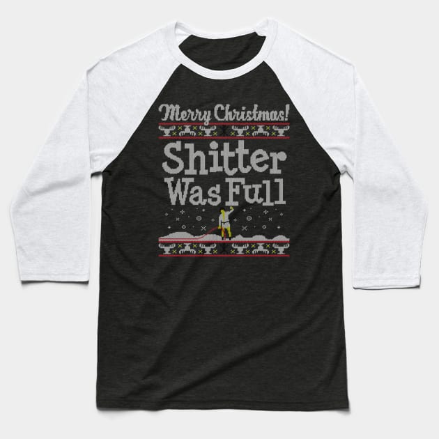 Shitter_s Full Baseball T-Shirt by Kanalmaven